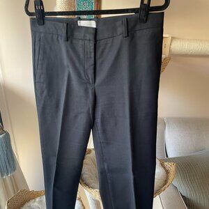 Gap Slim Cropped Work Pants - 6R Black